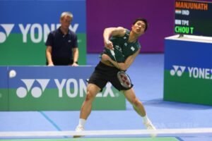 周天成美國羽賽直落二奪勝  攜廖倬甫晉男單4強 | 運動 | 中央社 CNA