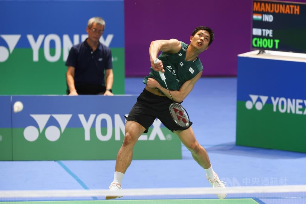 周天成美國羽賽直落二奪勝  攜廖倬甫晉男單4強 | 運動 | 中央社 CNA