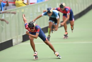 競速溜冰「最速男」郭立陽　全運會摘雙金有亞運夢 | 運動 | 中央社 CNA